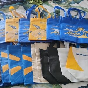 20 Walmart Reusable Tote Bags!